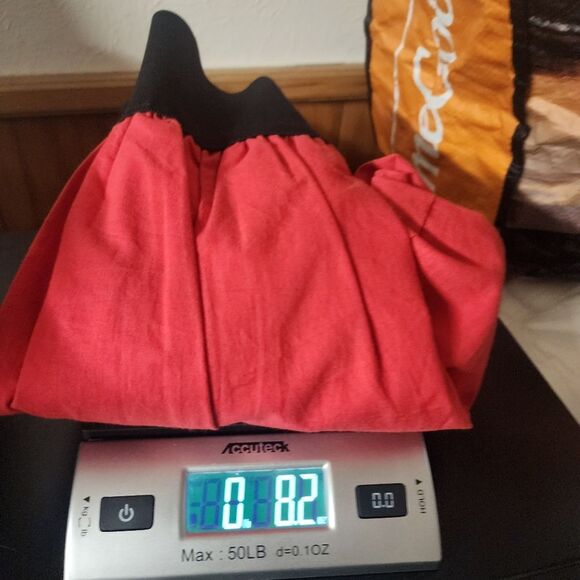 Vintage 80's union made peplum retro red and black  skirt sz 11 - Picture 11 of 11